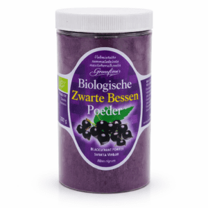 Biologische Zwarte Bessen Poeder 200 gram - Puur Nordic