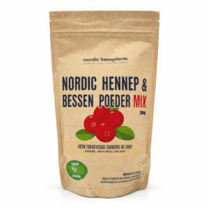 Hennep & Wilde Bessen Eiwit Poeder Rood 350g