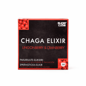 Chaga Elixir Extract Lingonberry & Cranberry