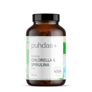 Premium Chlorella & Spirulina Tabletten