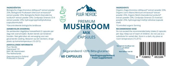 Premium Mushroom Mix Capsules